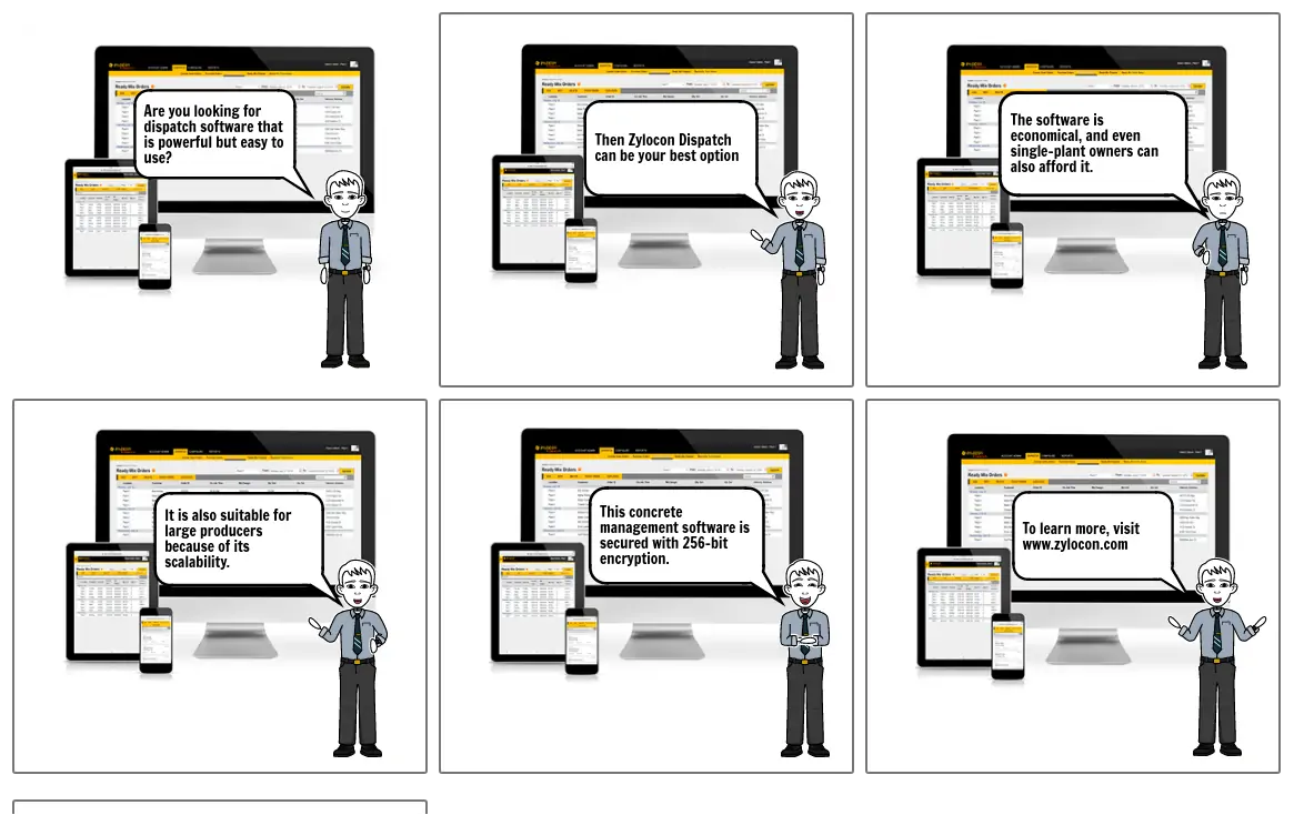 Zylocon Ready Mix Dispatch Software - Simple But Powerful