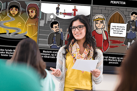 Storyboard That  Klasserom Utdanning edtech verktøy