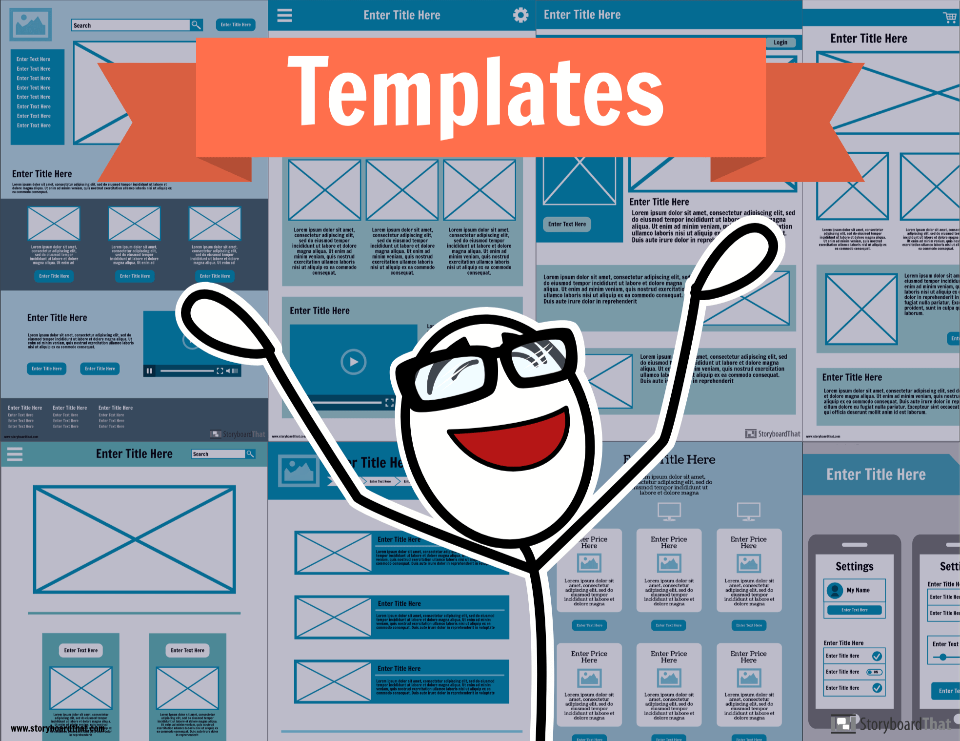 Download FREE Wireframe Creator and Tool | Wireframe Templates and ...