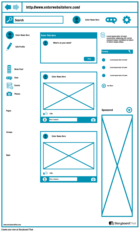 Download Wireframe Templates and Examples | FREE Wireframe Tool
