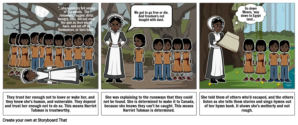 Harriet Tubman Characteristics