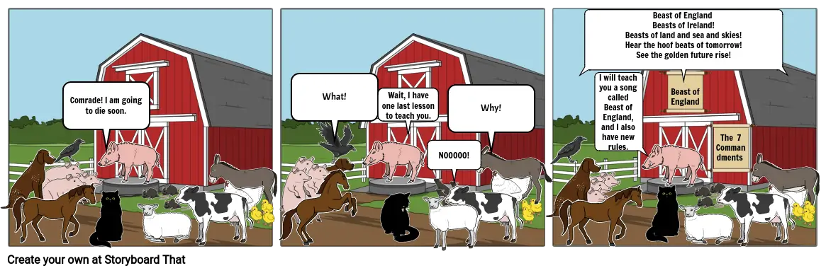 Animal Farm Comic Book