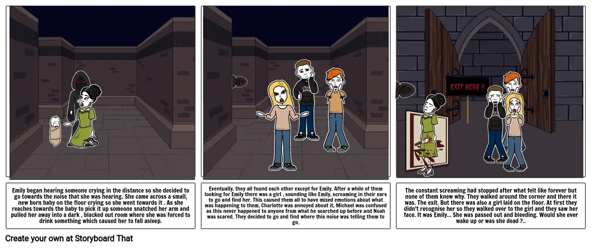 HAUNTED HOUSE STORY-BOARD 2 !