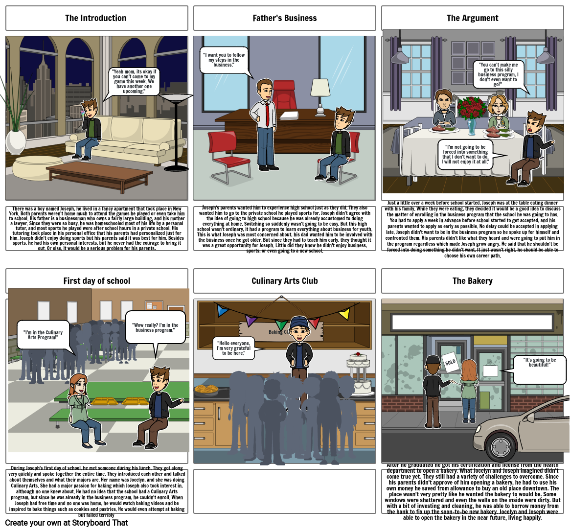 Marking period 2 project Storyboard by 01a2e938