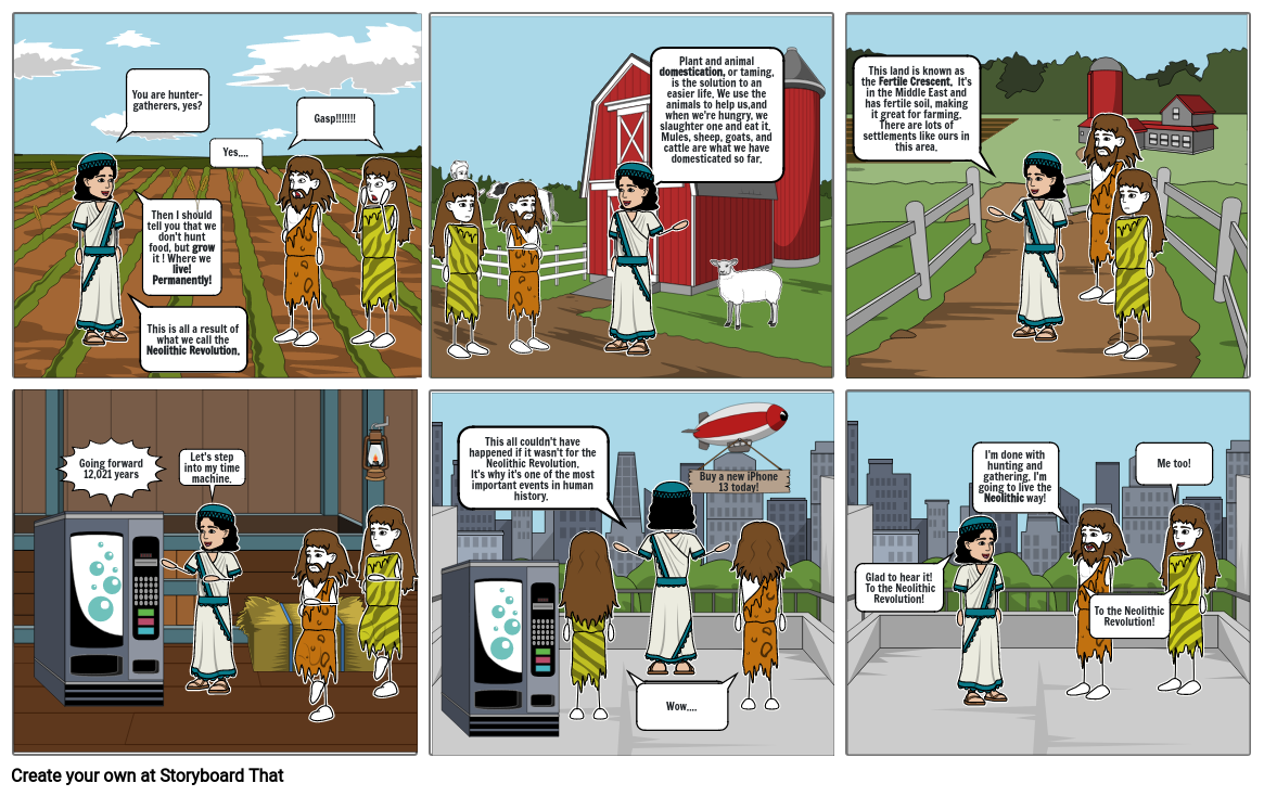 Neolithic Revolution Comic Strip Part 2