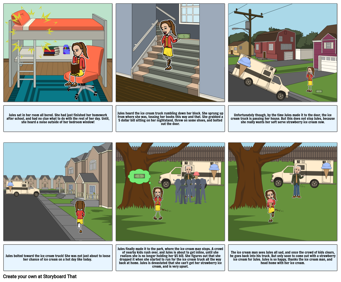 Geometry Comic Strip Storyboard by 01b95462