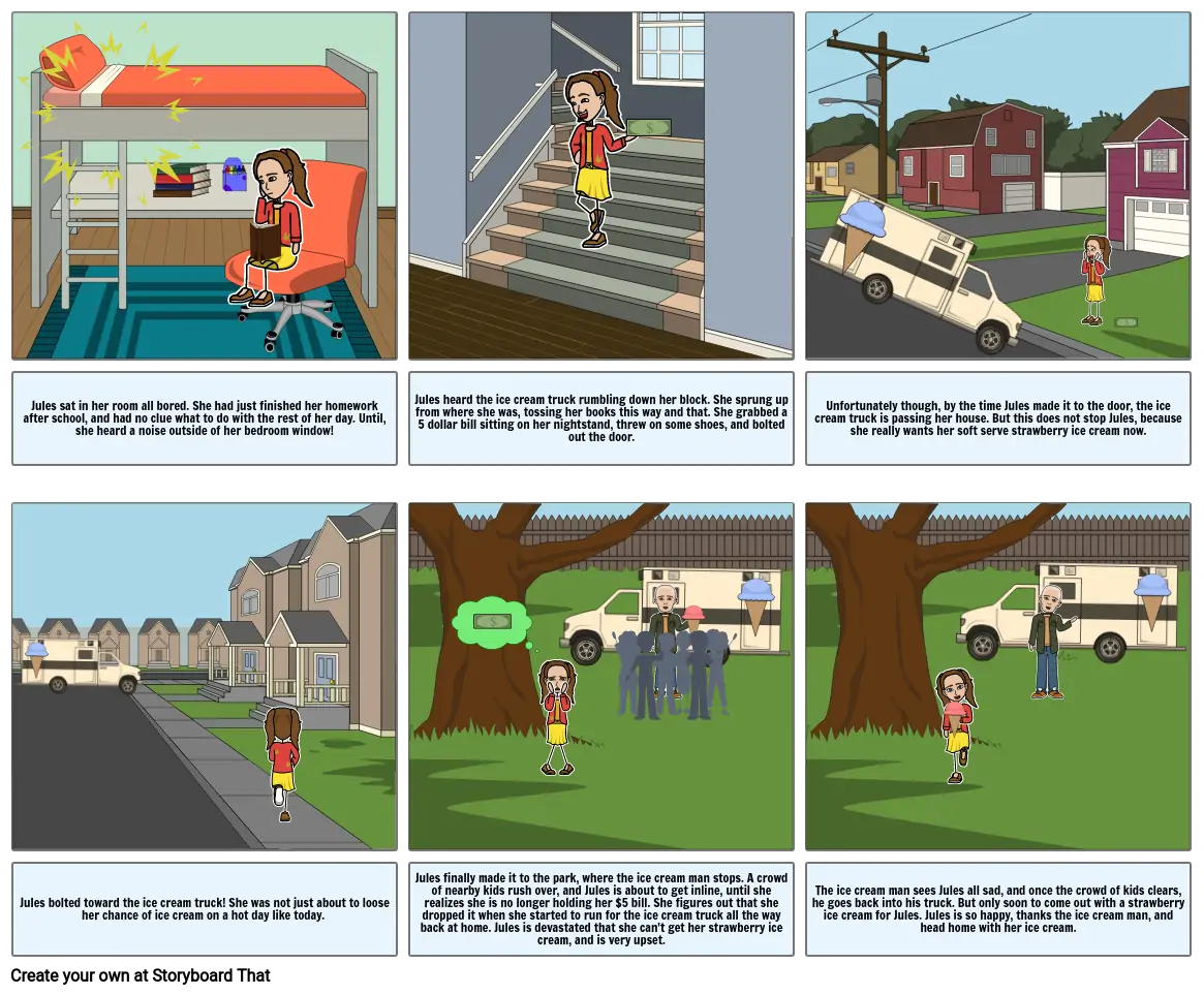 Geometry Comic Strip Storyboard by 01b95462