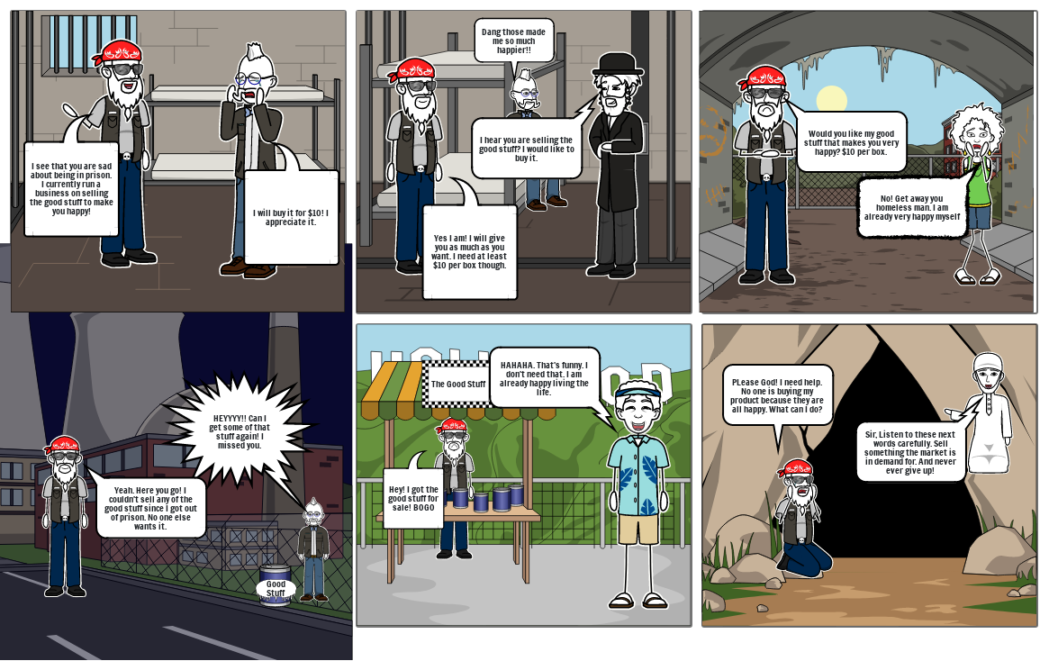 Economics comic strip