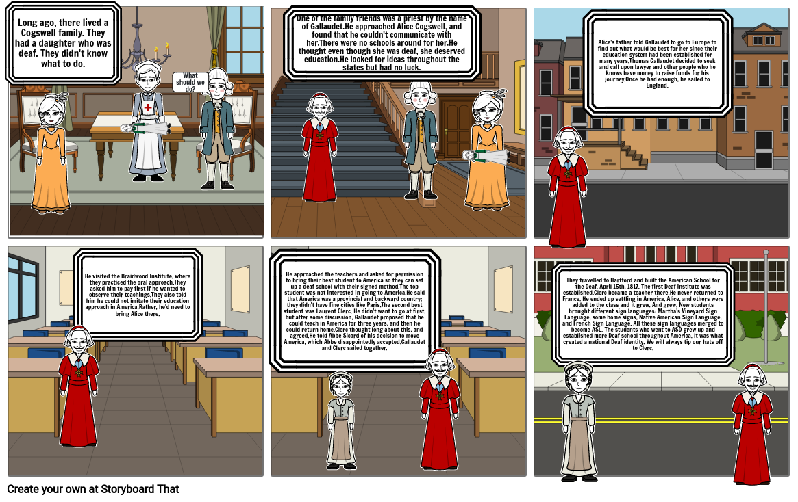 Gallaudet University Storyboard by 01f19315