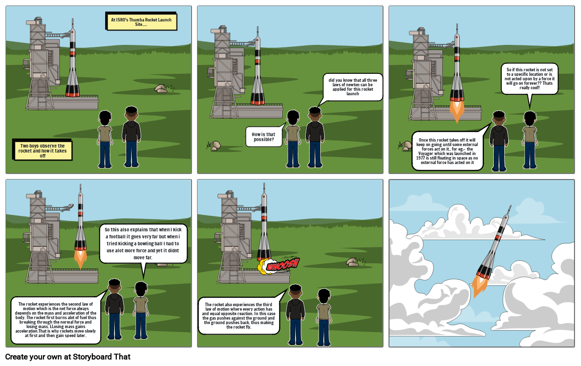 Newtons Three Laws Of Motion Storyboard Par 020fc736