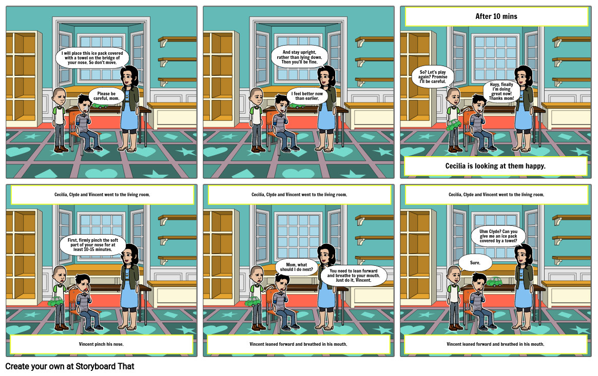 MAPEH Comic strip 2 Storyboard by 02602989