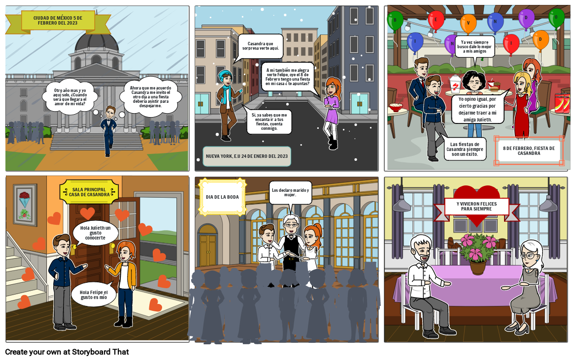 SEPARACION DE TEXAS Storyboard by 026e3af0