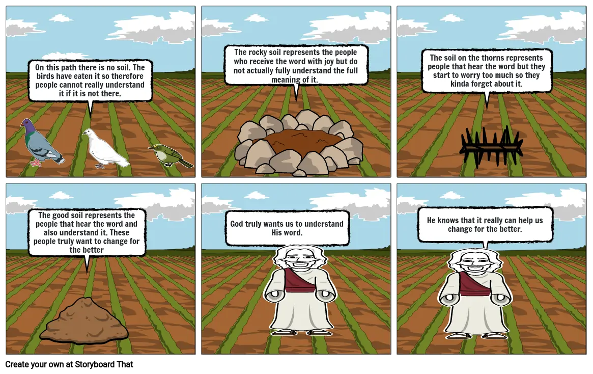 The parable of the seeds