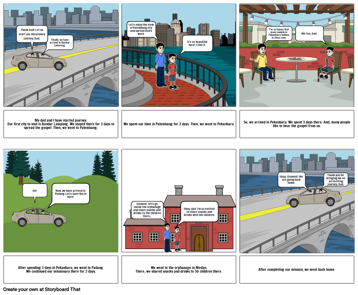 FINAL PROJECT: MISSIONARY JOURNEY COMIC