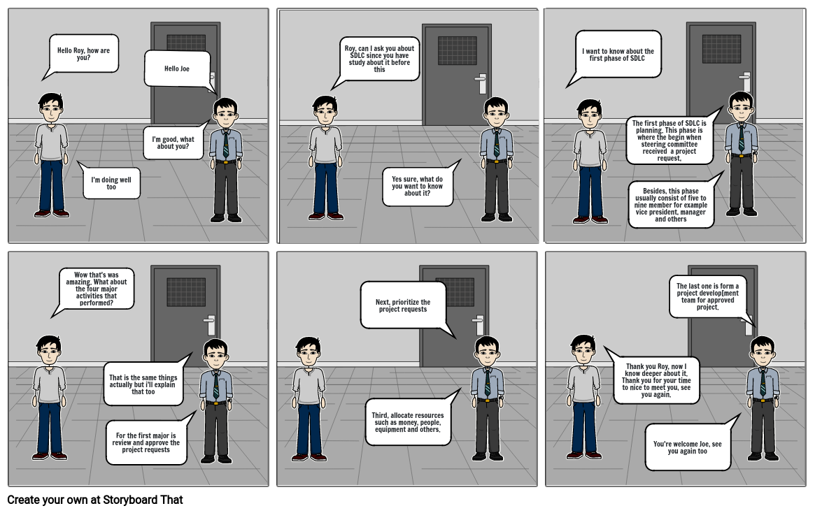 Individual Task-Comic Creation