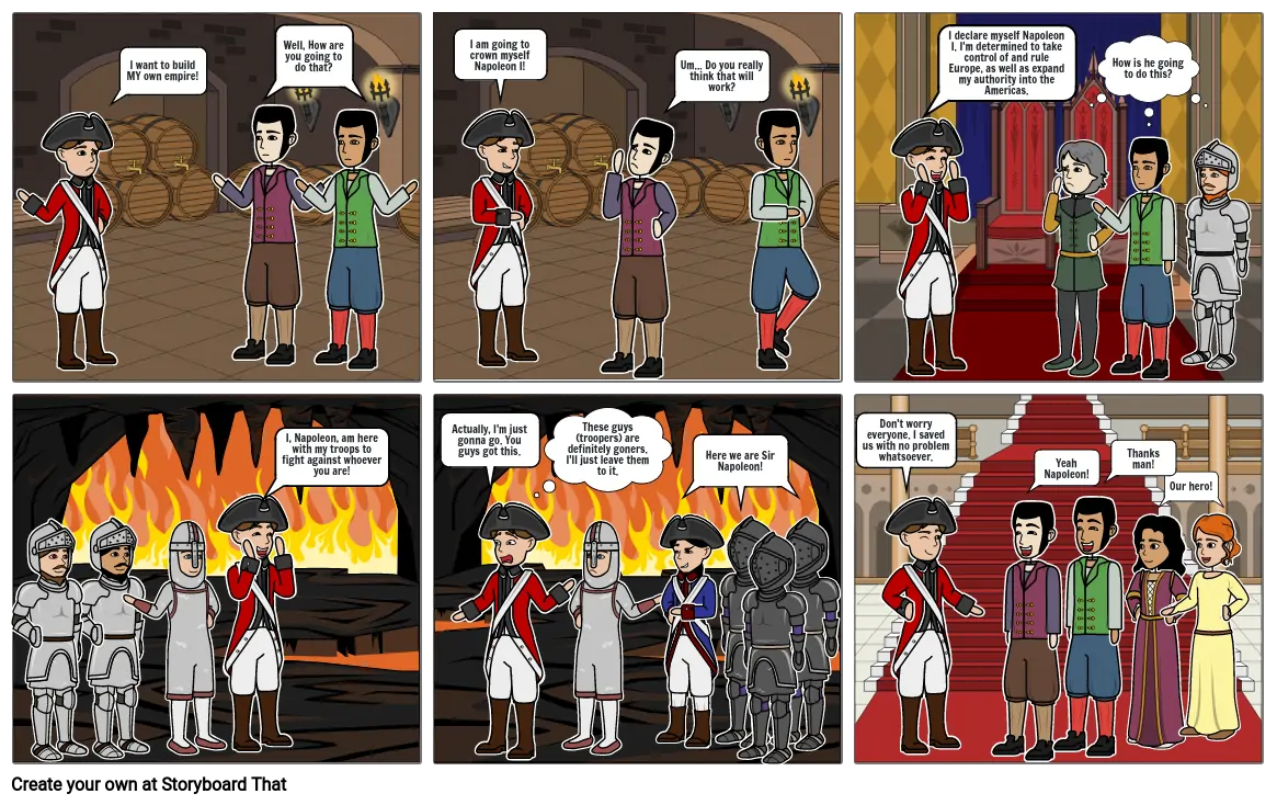 Napoleon Comic Strip