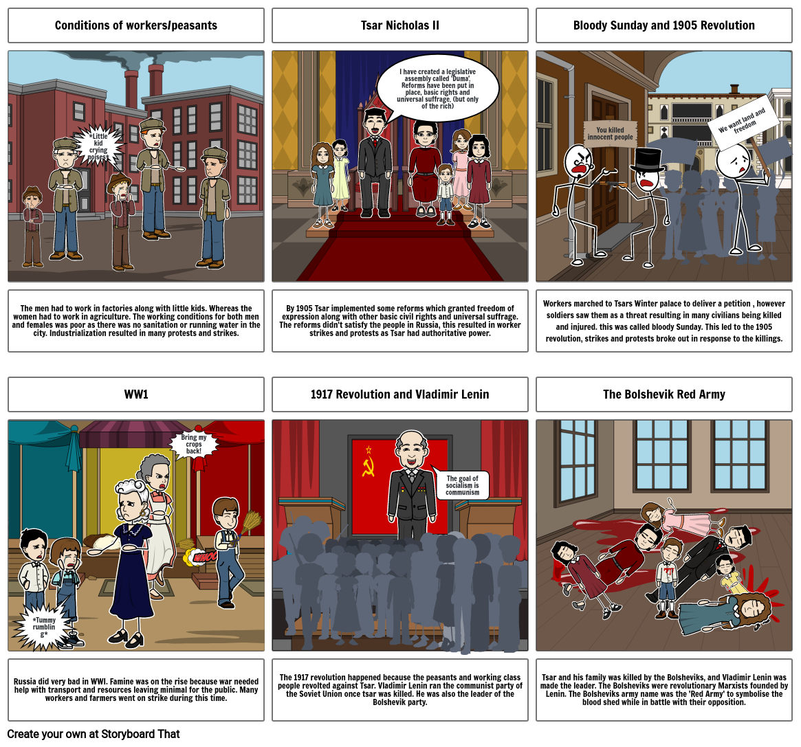 Communism Story Board Storyboard By 03fb64d3