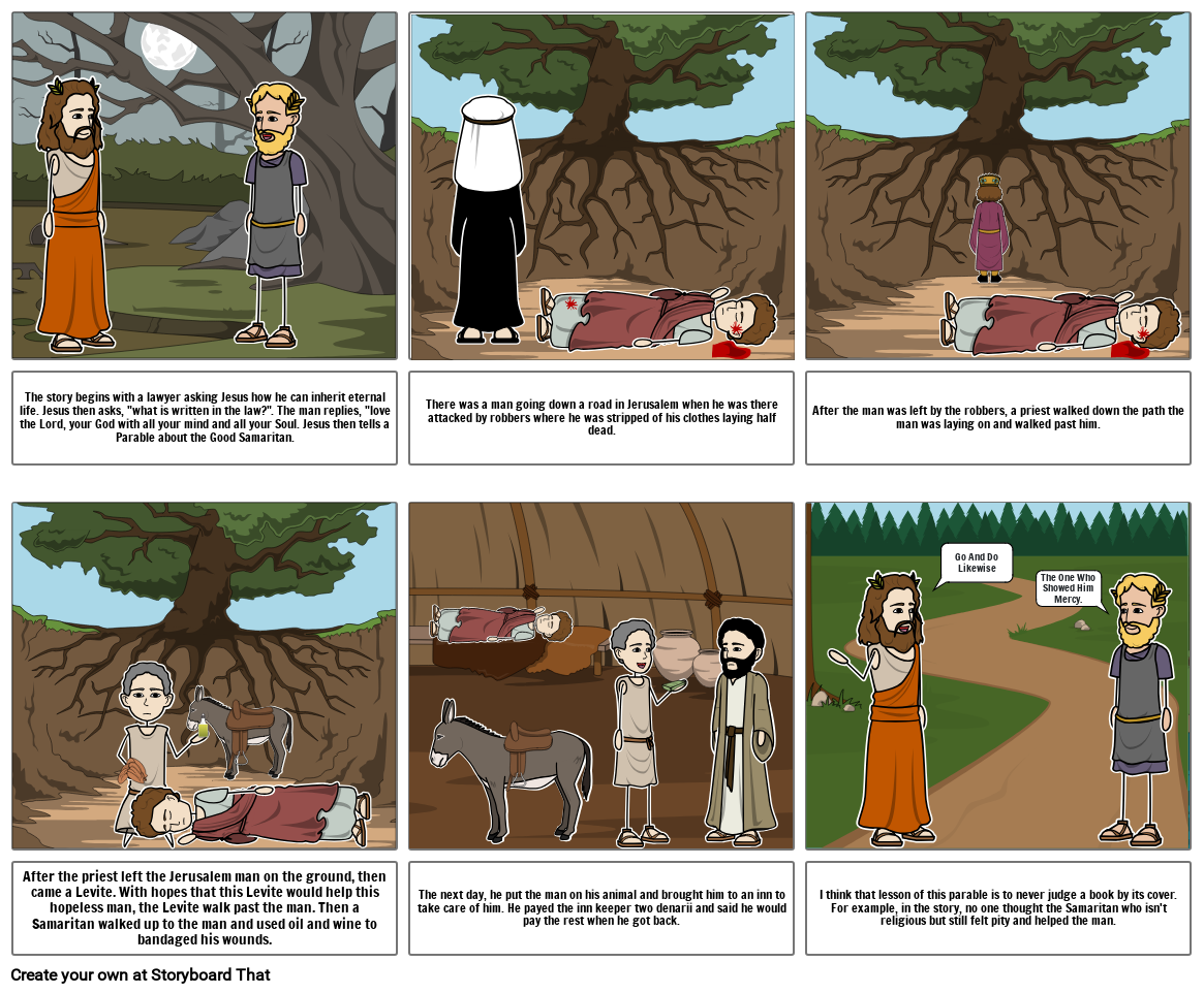 Good Samaritan Storyboard por 0442520d83