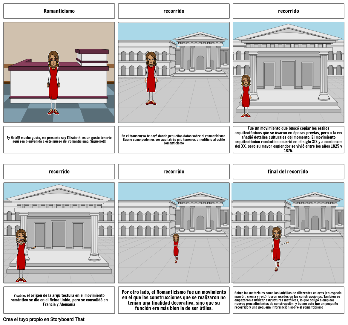 Romanticismo Storyboard By 04749fbb