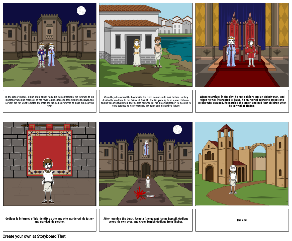 oedipus the king Storyboard by 04a134b1