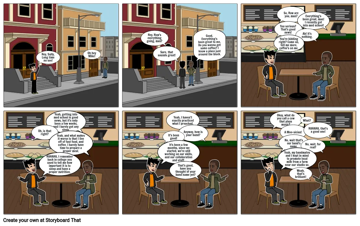 Comic Strip Storyboard Por 04c04ccf 