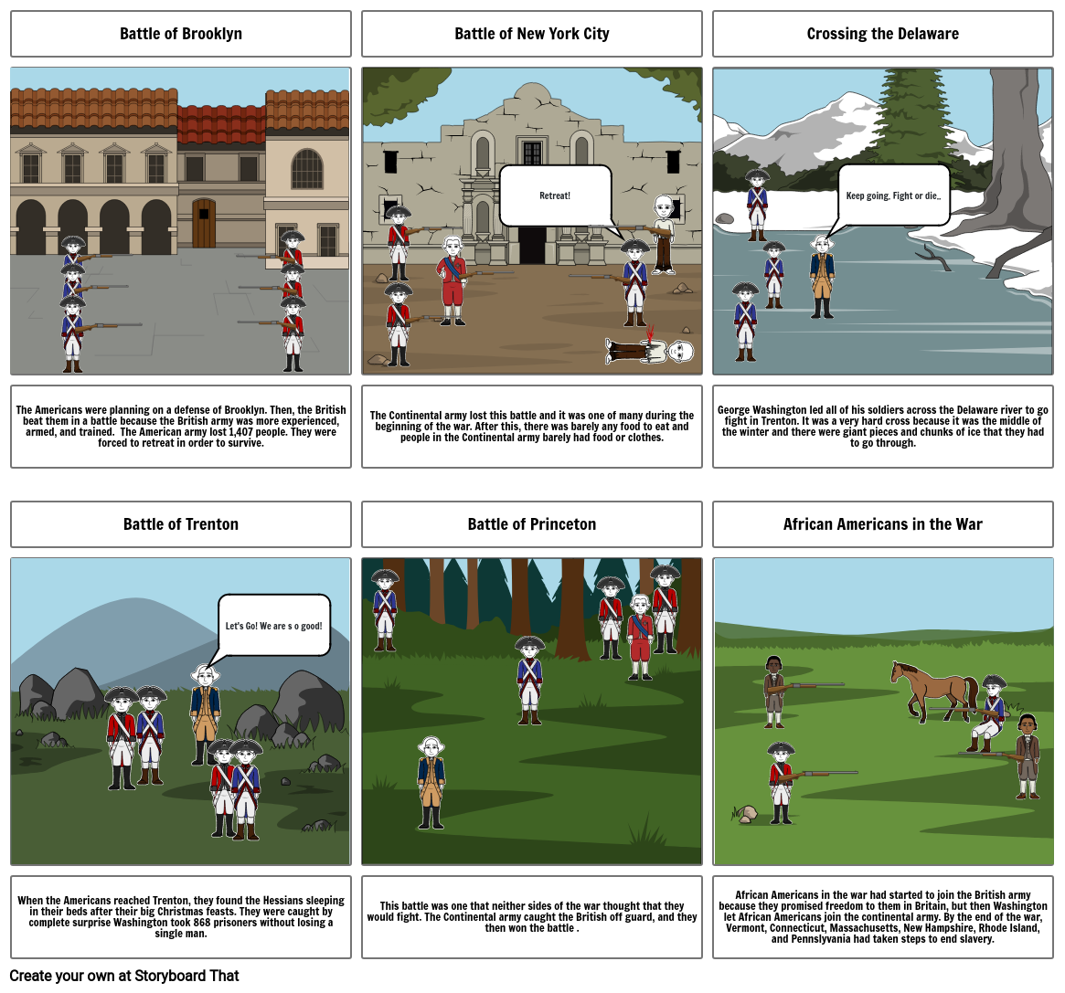 Revolution Storyboard Project