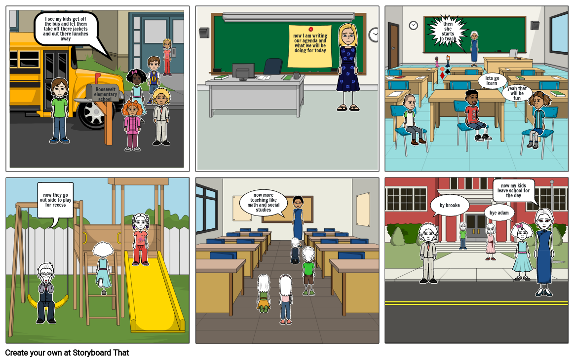 Teacher Story Board Storyboard By 05151383