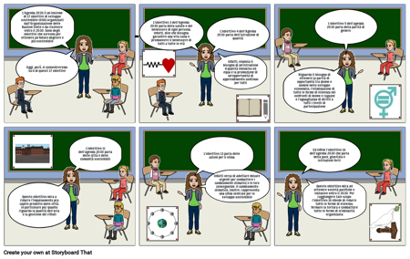 L'agenda 2030 e dei suoi obiettivi