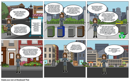 Sensibilizzazione sulla raccolta differenziata