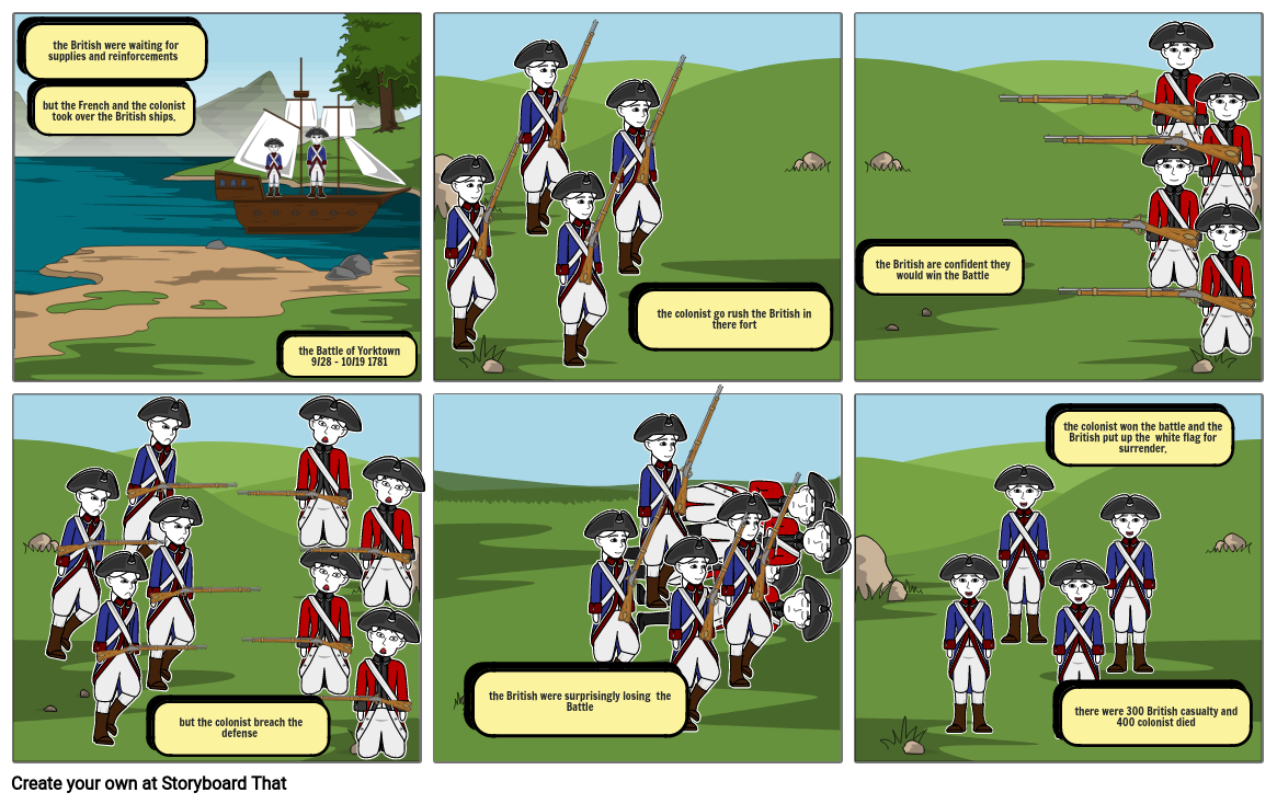 Yorktown Storyboard by 05c2d67a