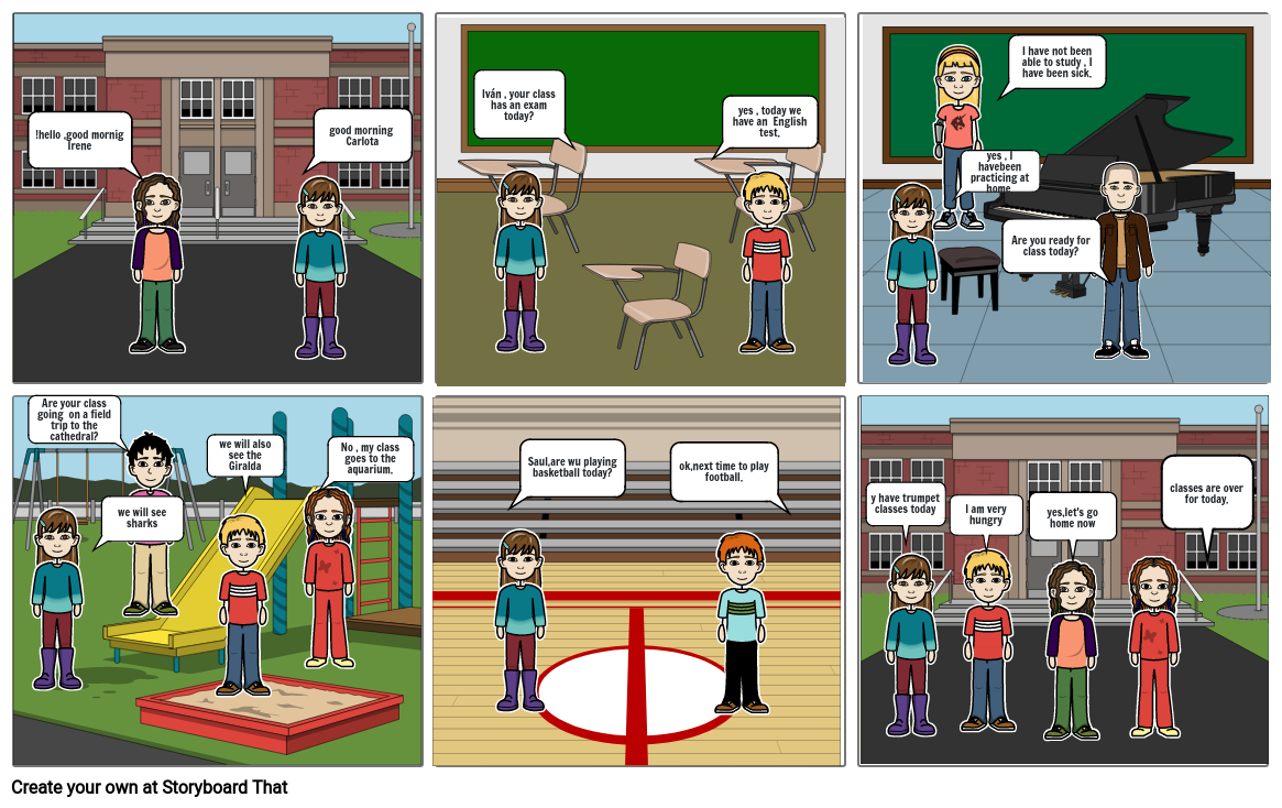 comic 1 eso Storyboard by 05d10815