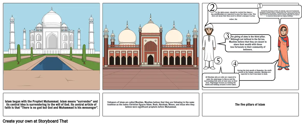 ISLAM Storyboard por 05ef639f