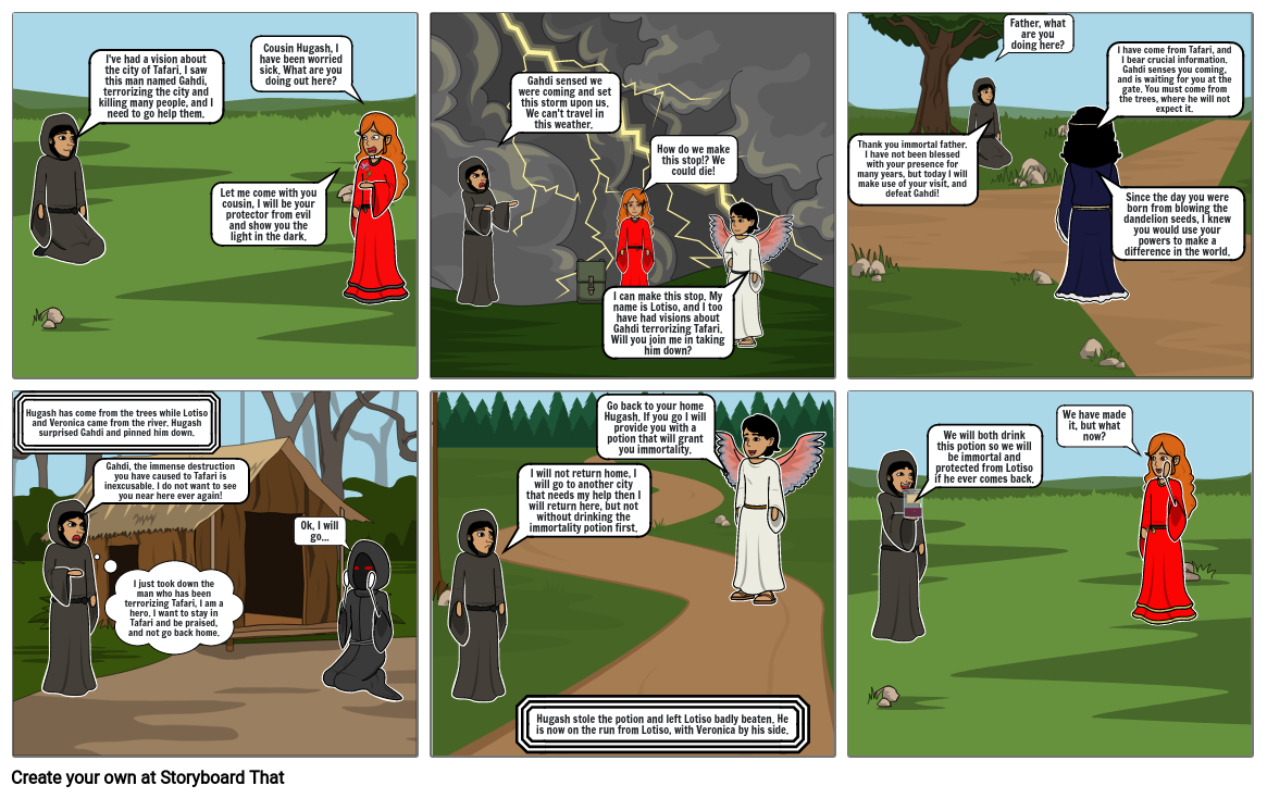 English 4 Final Storyboard by 0605e608