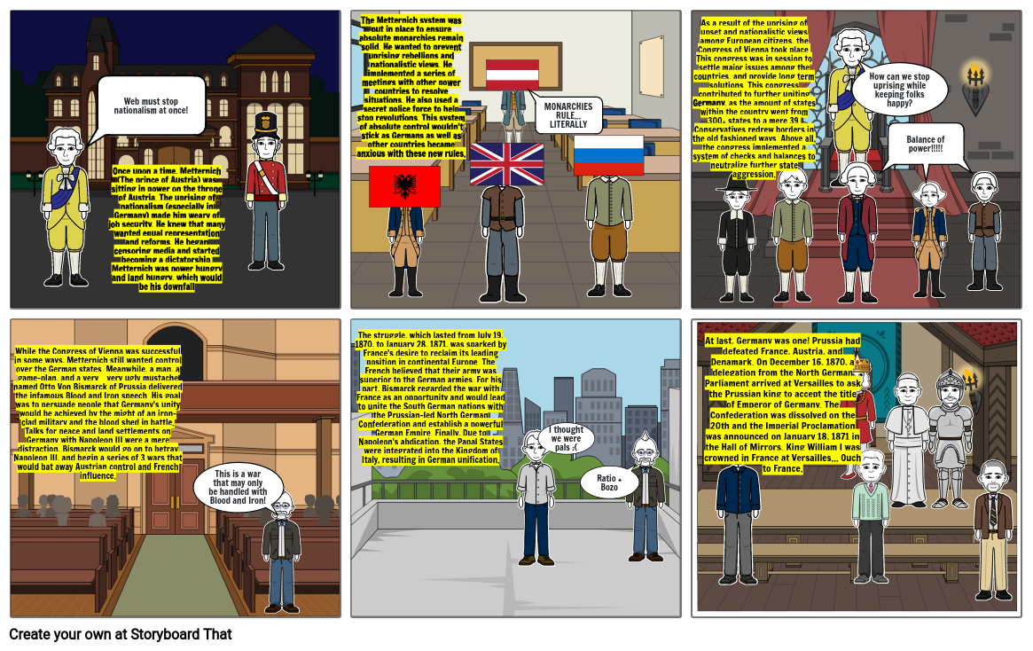 German Unification Storyboard Storyboard By 0615032109   German Unification Storyboard 