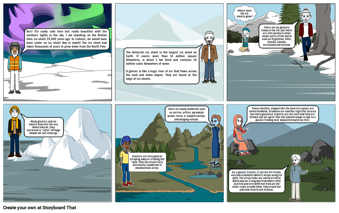 Glacial Storyboard! Storyboard by 06ea0d27