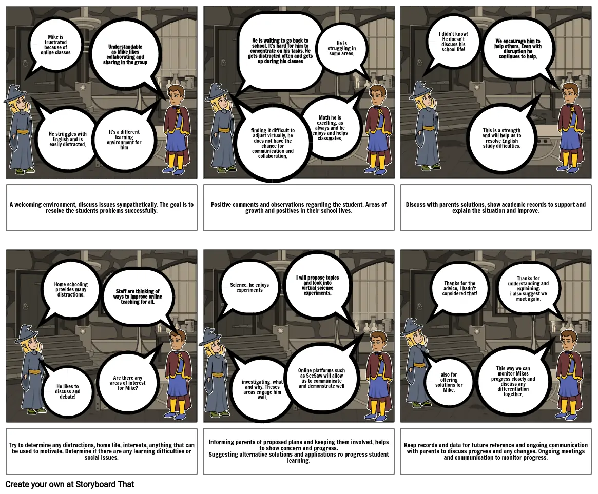 Communicating overall academic progress and performance of a student who ha