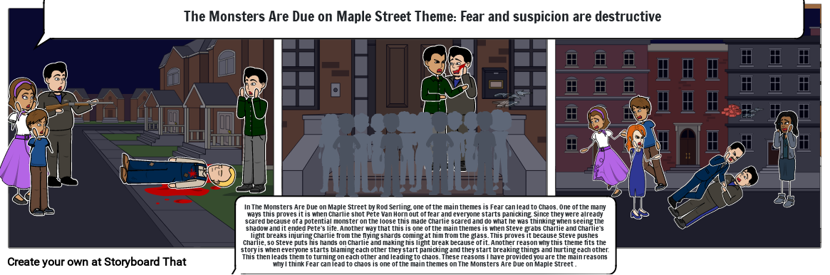 The Monsters Are Due on Maple Street Theme