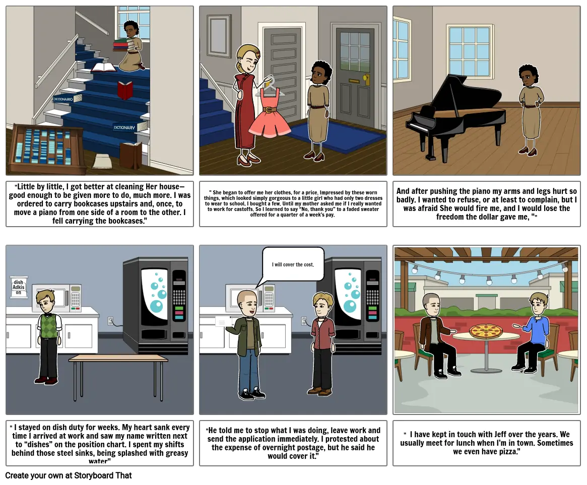 Compare and Contrast Storyboard