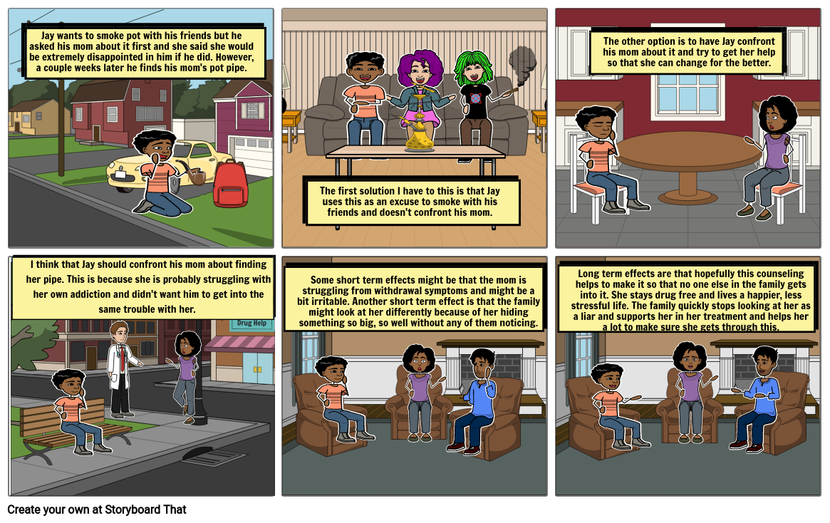 Ethical Dilemmas Storyboard Project - Michael Thomas