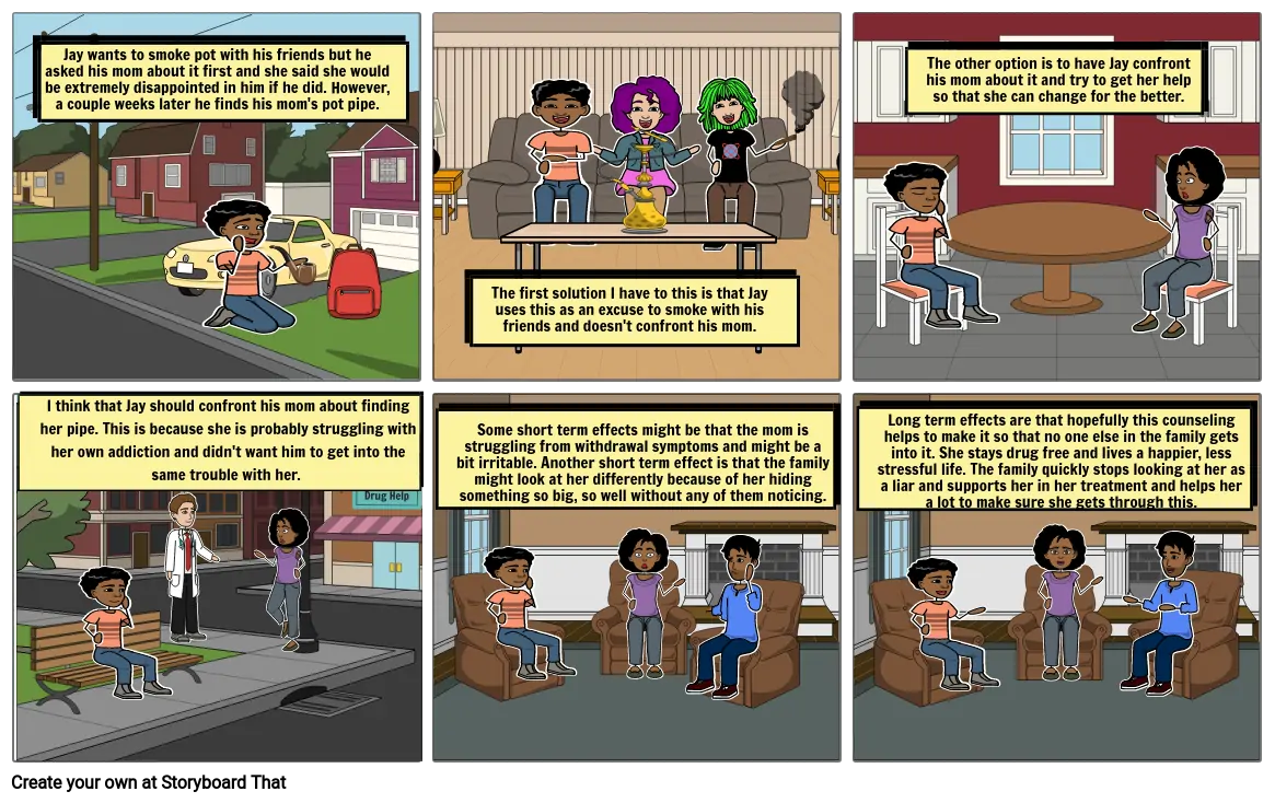 Ethical Dilemmas Storyboard Project - Michael Thomas