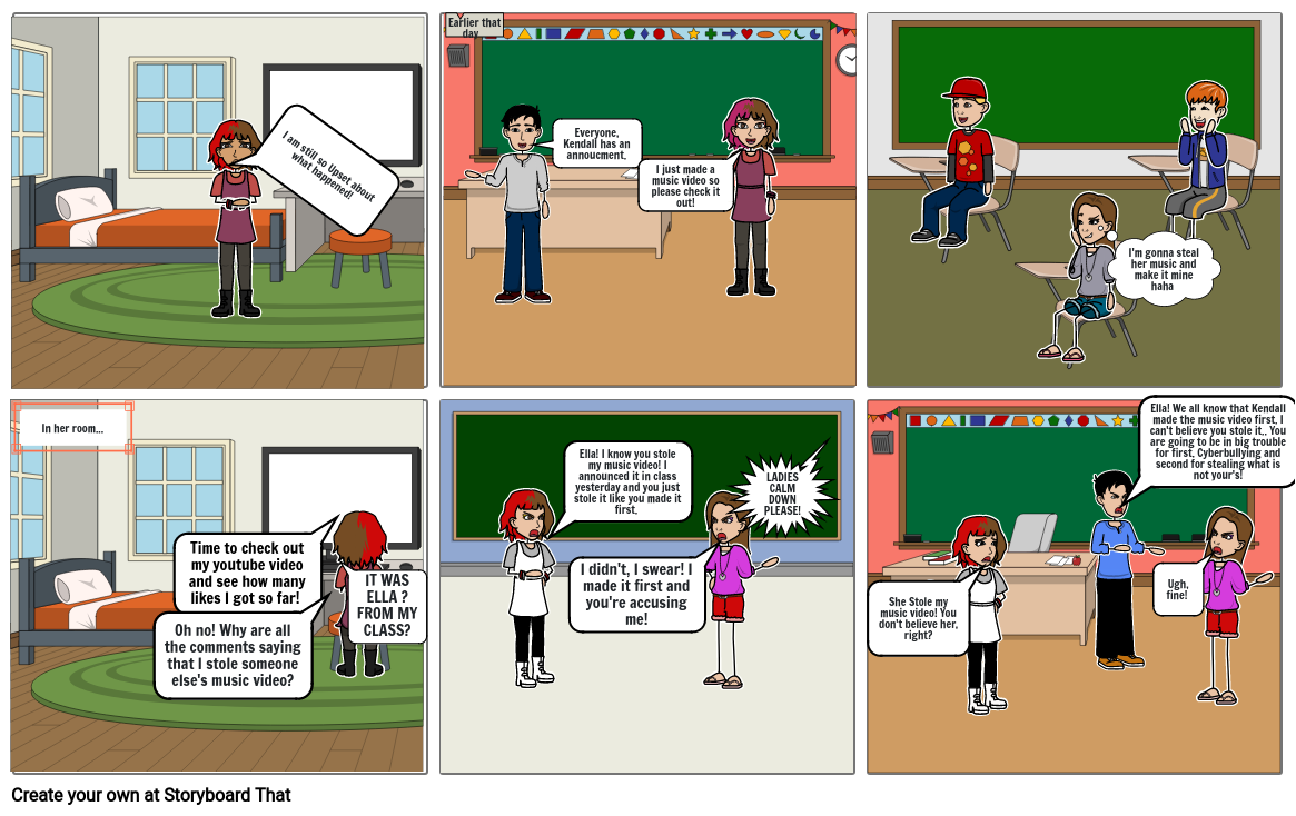 Internet Safety Storyboard by 0a231ec9