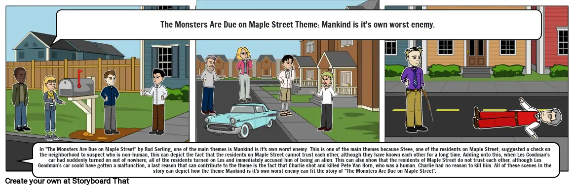 The Monsters Are Due On Maple Street - Jayden Gunawan