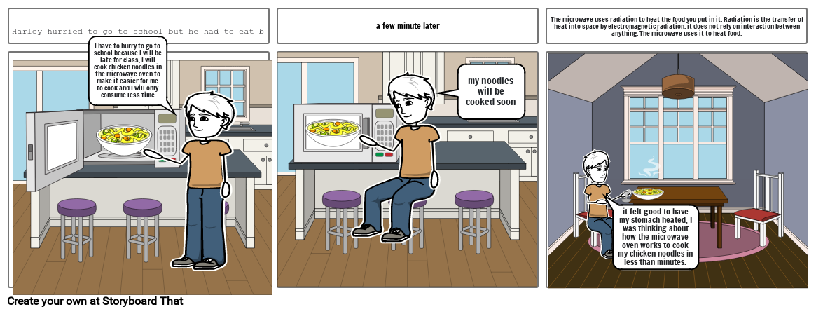 microwave comic strip