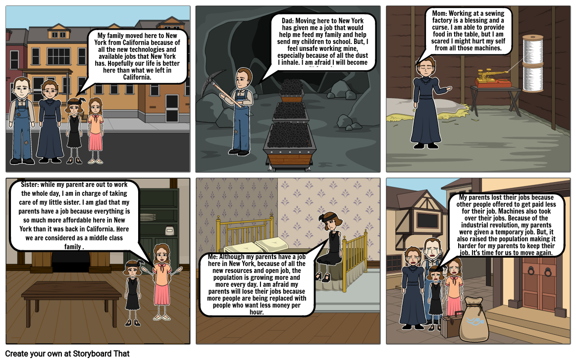 Industrial revolution Storyboard by 0b13d27b