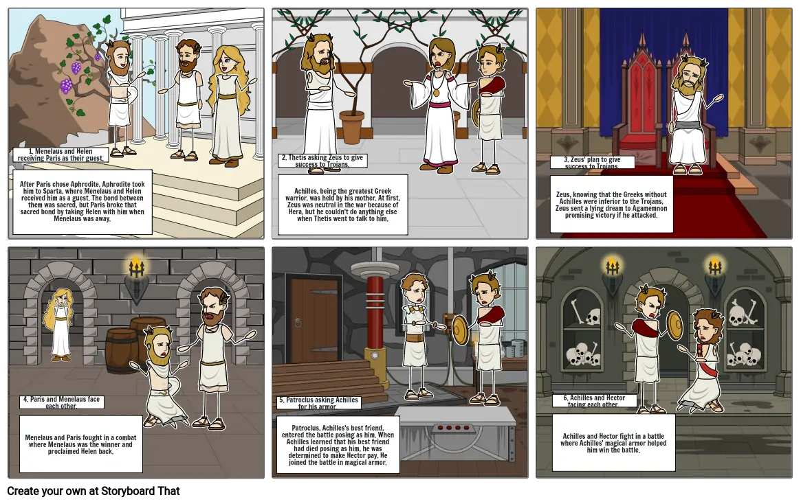 Trojan War Project Storyboard Por 0b7dc57d