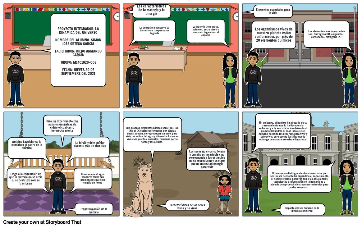 comic tarea