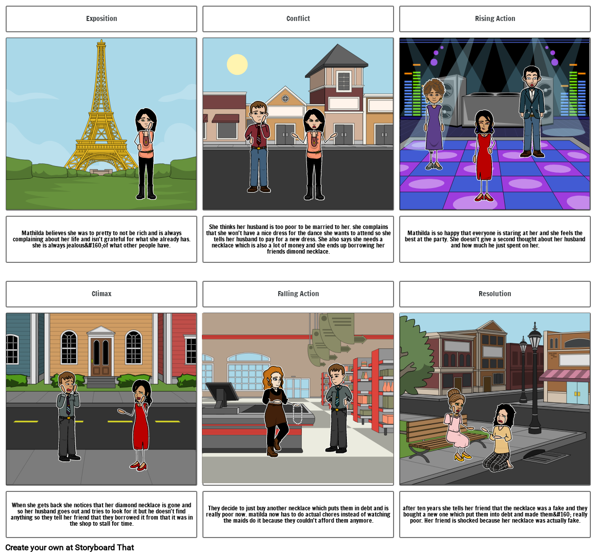 The necklace Storyboard by 0bec782d