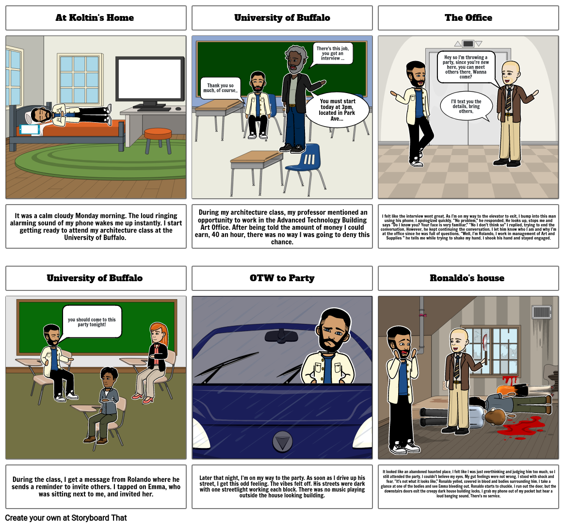 Set up by Itzel Paez Storyboard by 0c3cd6eb