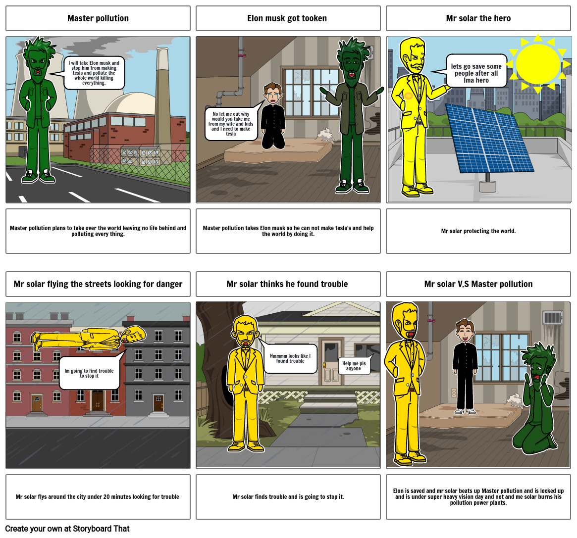 Master pollution Vs Mr solar the sun controller