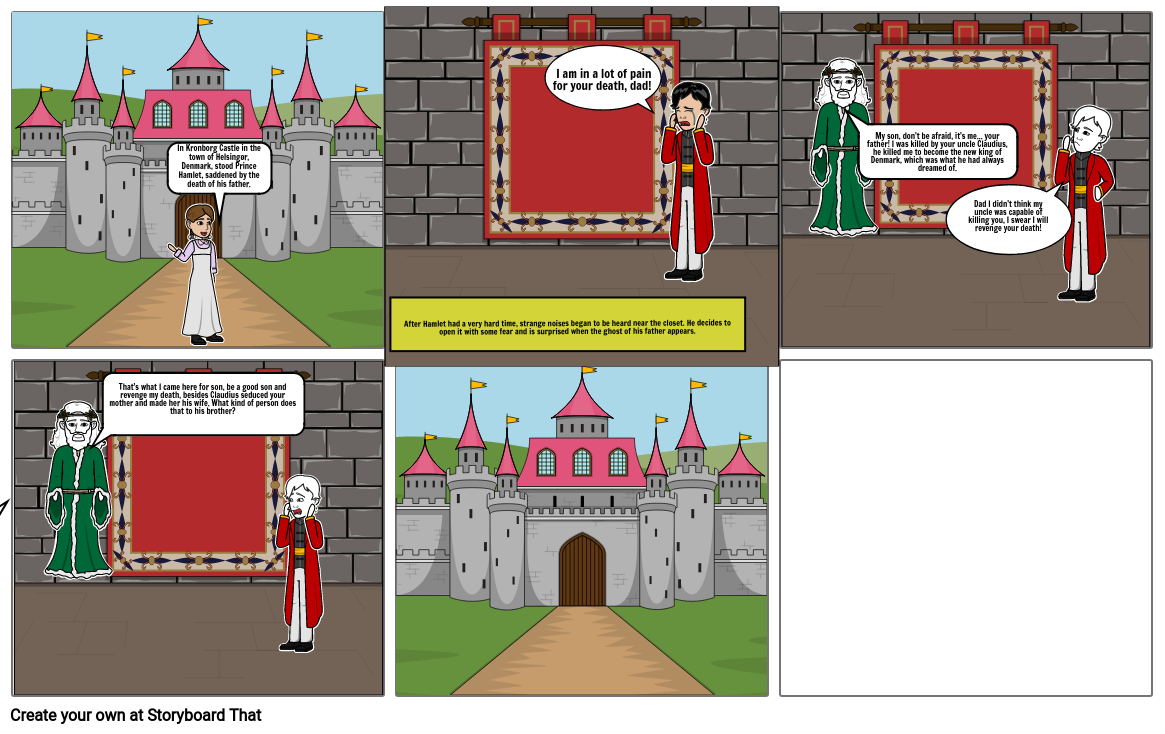 Shakespeare play Storyboard by 0c98bc52